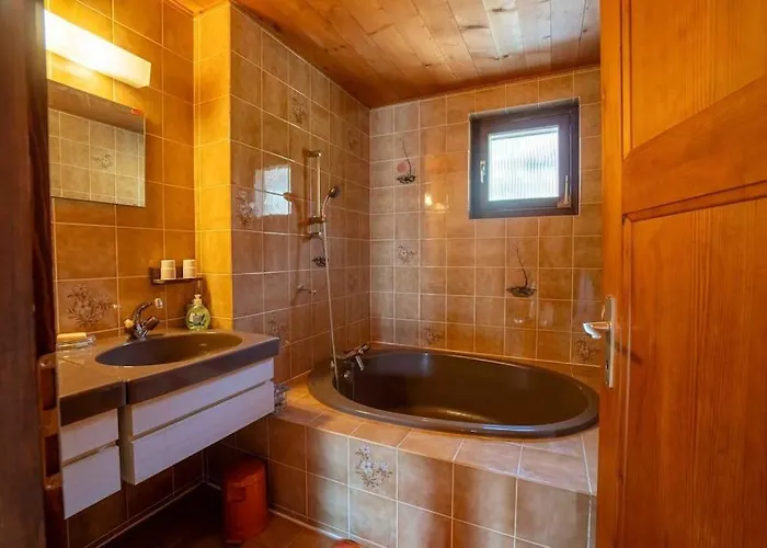 Verseau Avec Piscine Intérieure Chalet